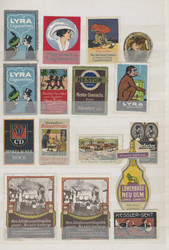 7740: Collections and Lots Poster Stamps, Vignettes - Vignettes