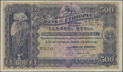110.550.30: Banknoten - Afrika - Äthiopien