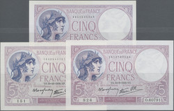 110.110: Banknoten - Frankreich
