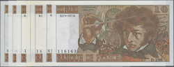 110.110: Banknoten - Frankreich