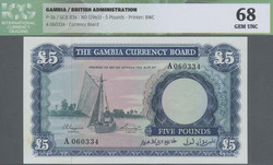 110.550.130: Banknoten - Afrika - Gambia