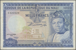 110.550.240: Banknoten - Afrika - Mali