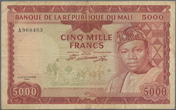 110.550.240: Banknoten - Afrika - Mali