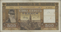110.40: Banknoten - Belgien