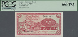 110.550.380: Banknoten - Afrika - Sudan
