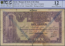 110.570.410: Banknoten - Asien - Syrien