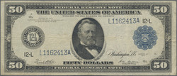 110.560.290: Banknoten - Amerika - Vereinigte Staaten – USA