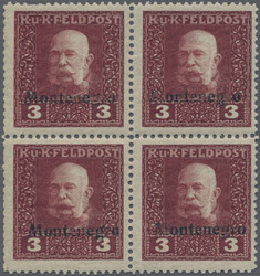 4810: Österreich Feldpost Montenegro