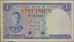 110.570.400: Banknotes – Asia - Sri Lanka