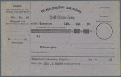 4210: Luxemburg - Vorphilatelie