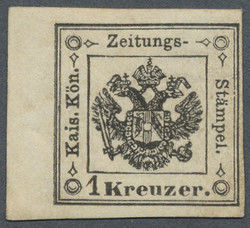 4775: Österreich Lombardei Venetetien Zeitungsstempelmarken