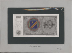 110.550.190: Banknoten - Afrika - Kongo Republik