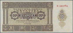 110.230: Banknoten - Kroatien