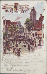 108940: Deutschland West, Plz Gebiet W-88, 894 Memmingen - Postkarten