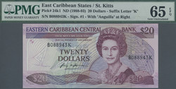 110.560.228: Billets - Amérique - États de la Caraïbe orientale