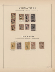 2705: Französisch Indochina Allgemeine Ausgaben