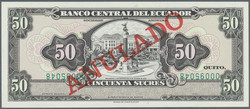 110.560.100: Banknoten - Amerika - Ecuador