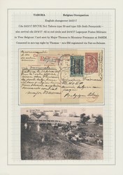1855: Belgisch-Kongo Belgische Besetzung Deutschostafrika - Sammlungen