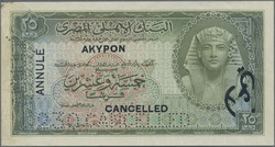 110.550.10: Banknoten - Afrika - Ägypten