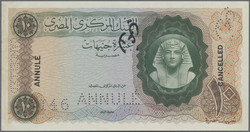110.550.10: Banknoten - Afrika - Ägypten