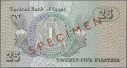 110.550.10: Banknoten - Afrika - Ägypten