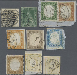 7160: Sammlungen und Posten Italienische Staaten