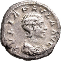10.30.570: Antike - Römische Kaiserzeit - Iulia Paula, 1. Gattin des Elagabalus