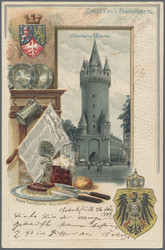 106000: Deutschland West, Plz Gebiet W-60, 600 Frankfurt am Main