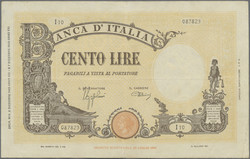 110.200: Banknotes - Italy