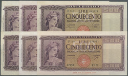 110.200: Banknotes - Italy