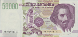 110.200: Banknoten - Italien
