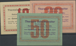 110.370: Banknoten - Österreich / Römisch Deutsches Reich