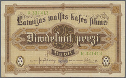 110.240: Banknoten - Lettland