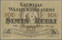 110.240: Banknoten - Lettland