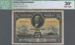 110.240: Banknoten - Lettland