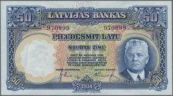 110.240: Banknoten - Lettland