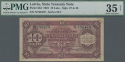 110.240: Banknoten - Lettland