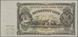 110.240: Banknoten - Lettland