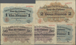 110.270: Banknoten - Luxemburg