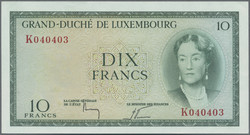 110.270: Banknoten - Luxemburg