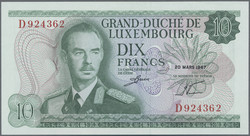 110.270: Banknoten - Luxemburg