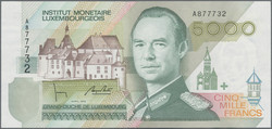 110.270: Banknoten - Luxemburg
