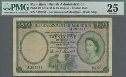 110.550.265: Banknotes – Africa - Mauritius