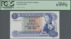 110.550.265: Banknotes – Africa - Mauritius