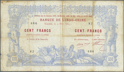 110.580.60: Banknoten - Ozeanien - Neukaledonien