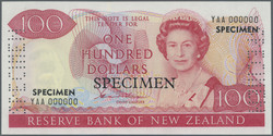 110.580.70: Banknoten - Ozeanien - Neuseeland