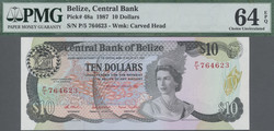 110.560.35: Banknoten - Amerika - Belize (British Honduras)
