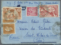 2705: Französisch Indochina Allgemeine Ausgaben