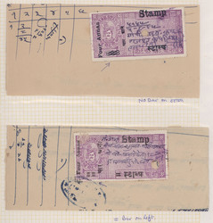 7462: Sammlungen und Posten Indien Feudalstaaten