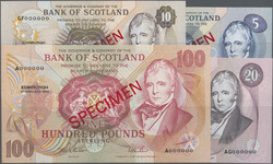 110.150: Banknoten - Großbritannien